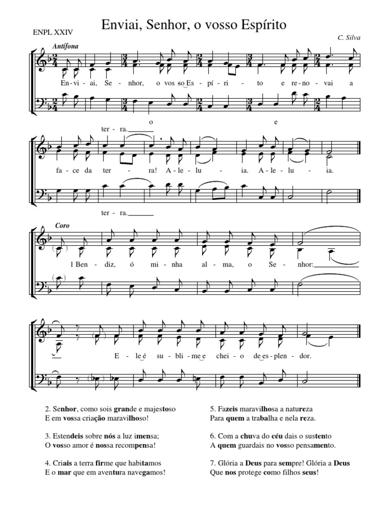 Enviai Senhor o Vosso Espírito | PDF
