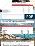 Actividad Con La Estadística de Las Elecciones