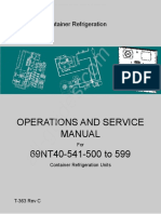 Operations and Service Manual 69NT40-541-500 To 599: Container Refrigeration