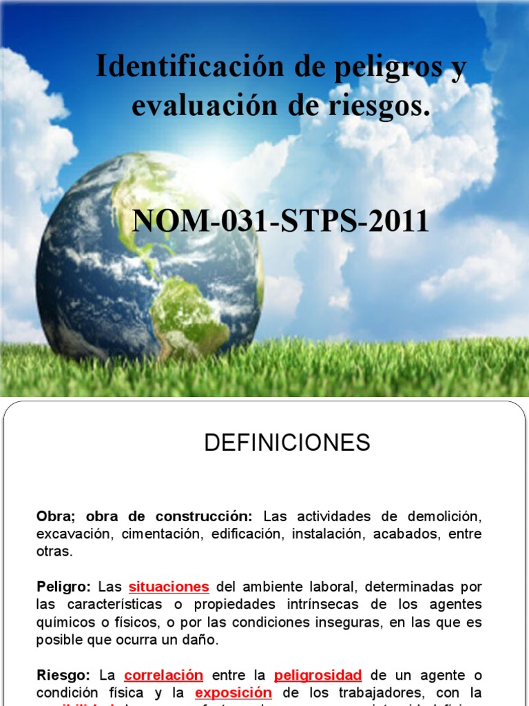 Nom 031 Stps Presentacion Parks | PDF