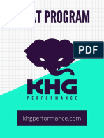 KHG Performance 9 Week Squat Program