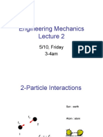 Engineering Mechanics: 5/10, Friday 3-4am