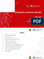 BRS - 3 - Writing The Literature Review