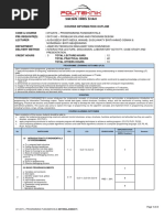 Course Outline DFC 2073 Programming Fundamentals