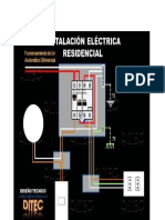 Esquema instalacion electrica residencial