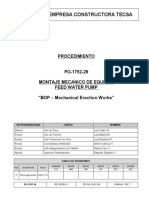 PO-1752-29 Montaje Mecanico de Bombas FWP Rev0 Mod