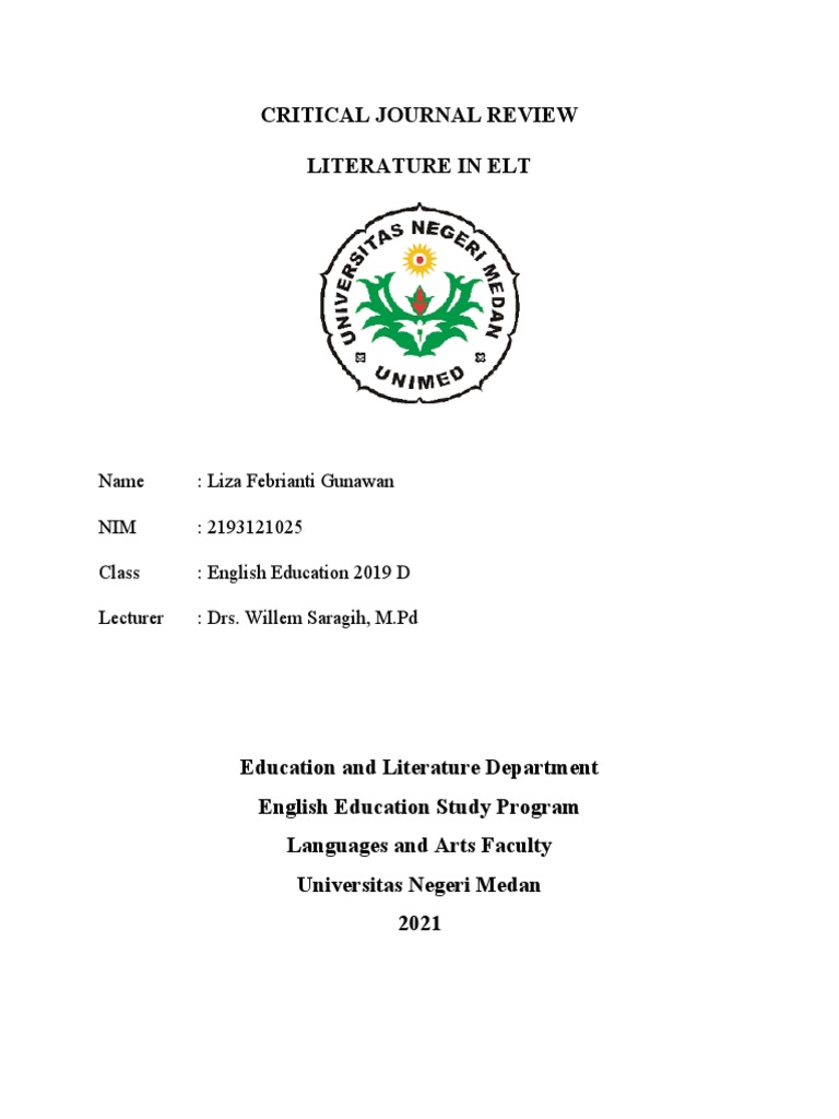 Literature's Role in EFL Education | PDF | English As A Second Or ...