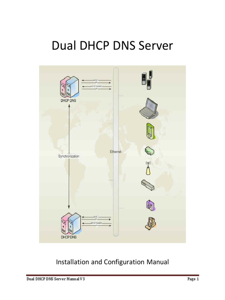 Dual DHCP DNS Server: Installation and Configuration Manual | PDF ...