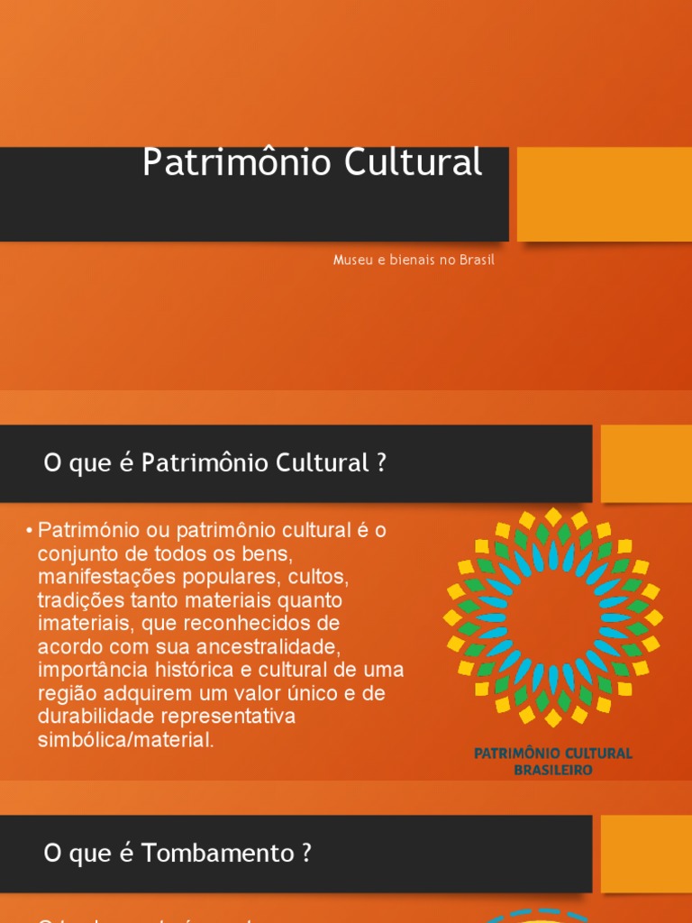 8º Ano Patrimônio Material e Imaterial - Atividades | PDF