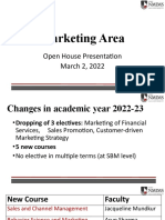 Marketing Area - Open House 2022