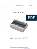 Guía del Usuario Impresora Fiscal PF300A