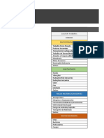 Planilha de Levantamento de Riscos