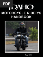 MSF Basic Rider Course Study Guide | PDF | Traffic | Motorcycle
