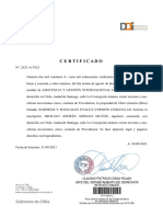 Certificado Dibam Evaluas