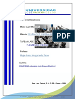 Tarea Clase Fuentes de Energia