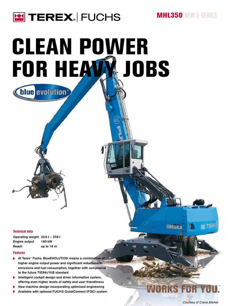 Fuchs Material Handler : FUCHS 380 MATERIAL HANDLER – WEMIIR