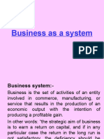 Business As System