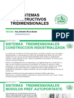 Sistemas Constructivos Tridimensionales