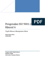 Pengenalan ISO 9001 2008 Klausul 6 Agung