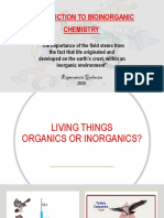 Introduction To Bioinorganic Chemistry: Esperanza Galarza