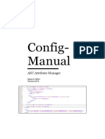 Config-Manual: AEC Attribute Manager