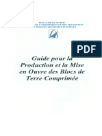 23-Guide pour la production et la mise en ouvre des Blocs de Terre Comprimé