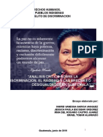 LA DISCRIMINACION EN GUATEMALA  ensayo final