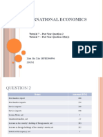International Economics: Tutorial 7 - Past Year Question 2 Tutorial 7 - Past Year Question 3 (B) (C)