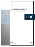 Entrepreneurship: Noon Business School University of Sargodha