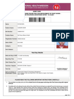 Admit Card Computer Based Online Test For Recruitment of Staff Nurse - 2445 VACANCIES ADVERTISED DATED - 18.10.2021