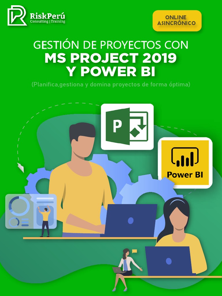Curso Online de MS Project y Power BI | PDF | Gestión de proyectos ...