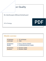 S05 - Decision Quality: Dr. Amirhossein (Miros) Zohrehvand