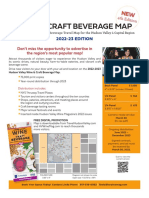 Hudson Valley Craft Beverage Map Ad Rates - 2022-23