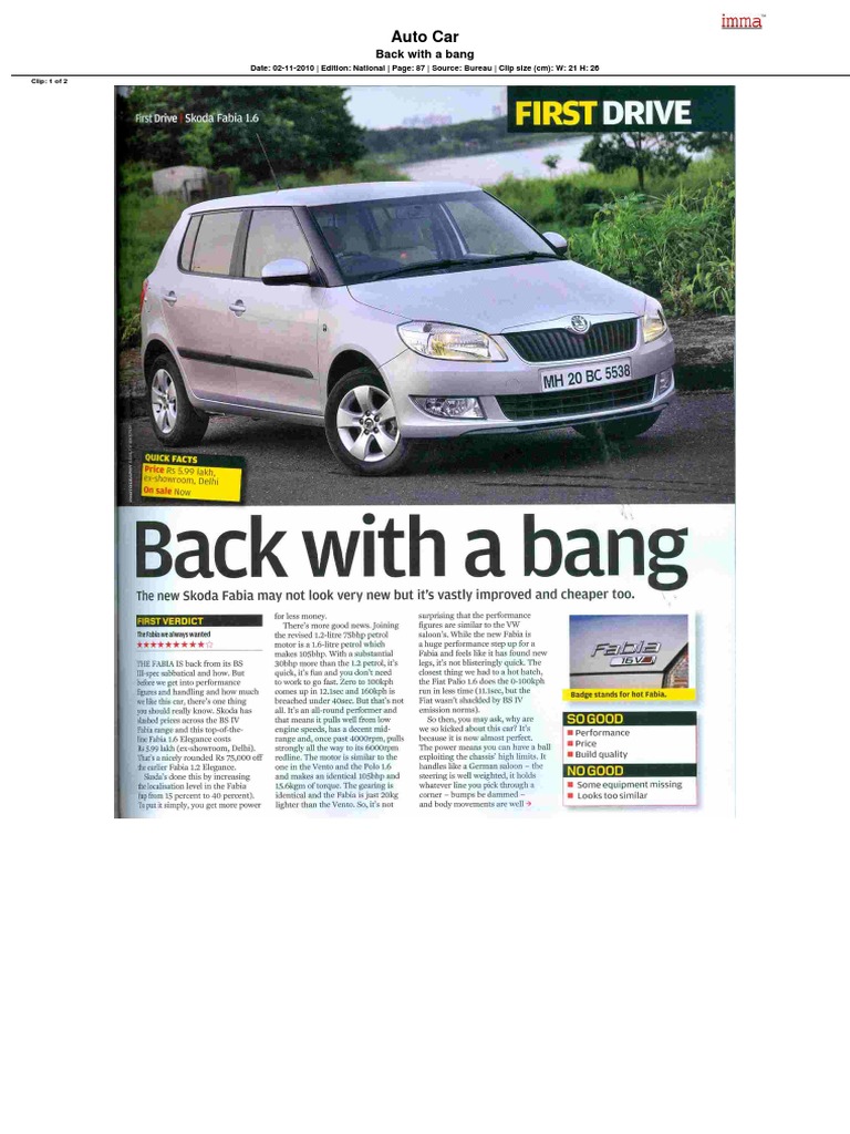 Auto Car: Back with a Bang | PDF | Games & Activities