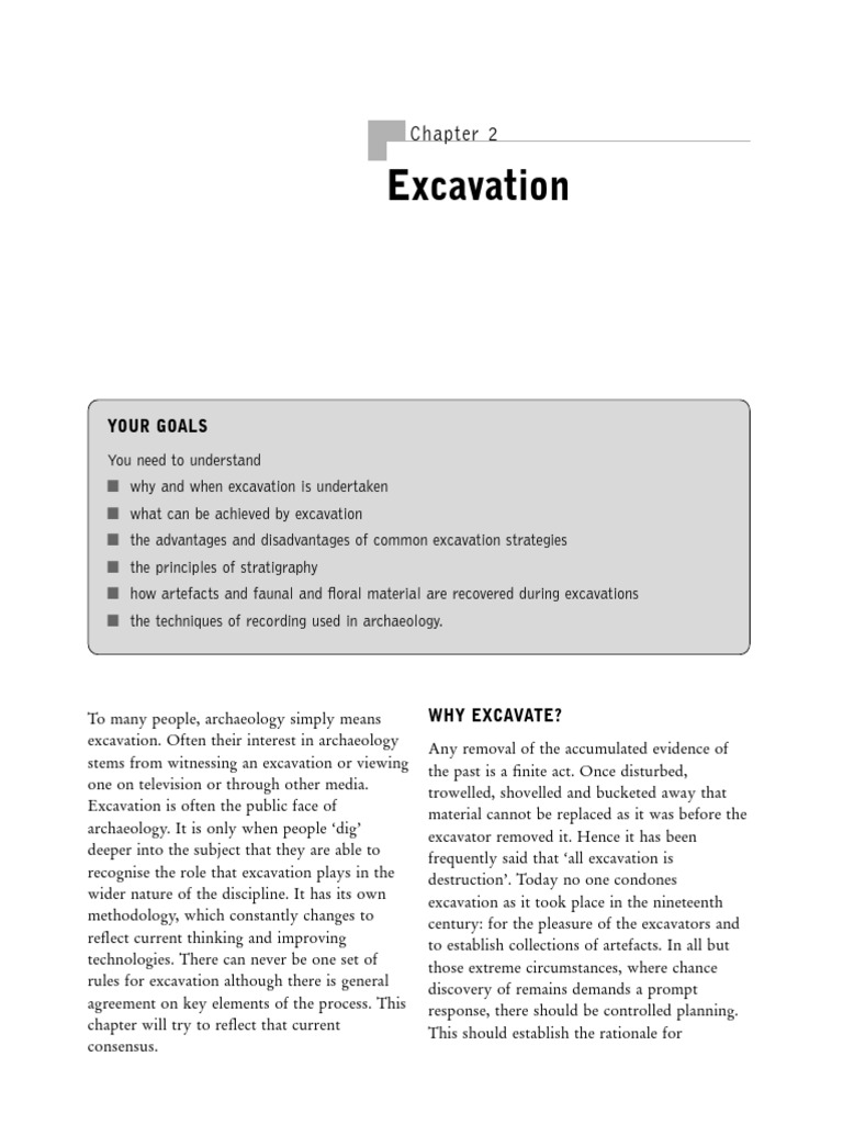 Archaeology - Coursebook Chapter 2 | PDF | Archaeology | Museology