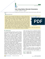 Low Energy Desalination Using Battery Electrode Deionization