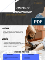 Proyecto Emprendedor