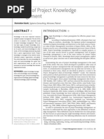 Download A Model of Project Knowledge Management by Fire_Security SN56341541 doc pdf
