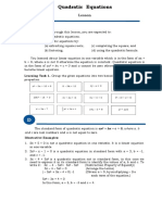 Math 9 Module 1