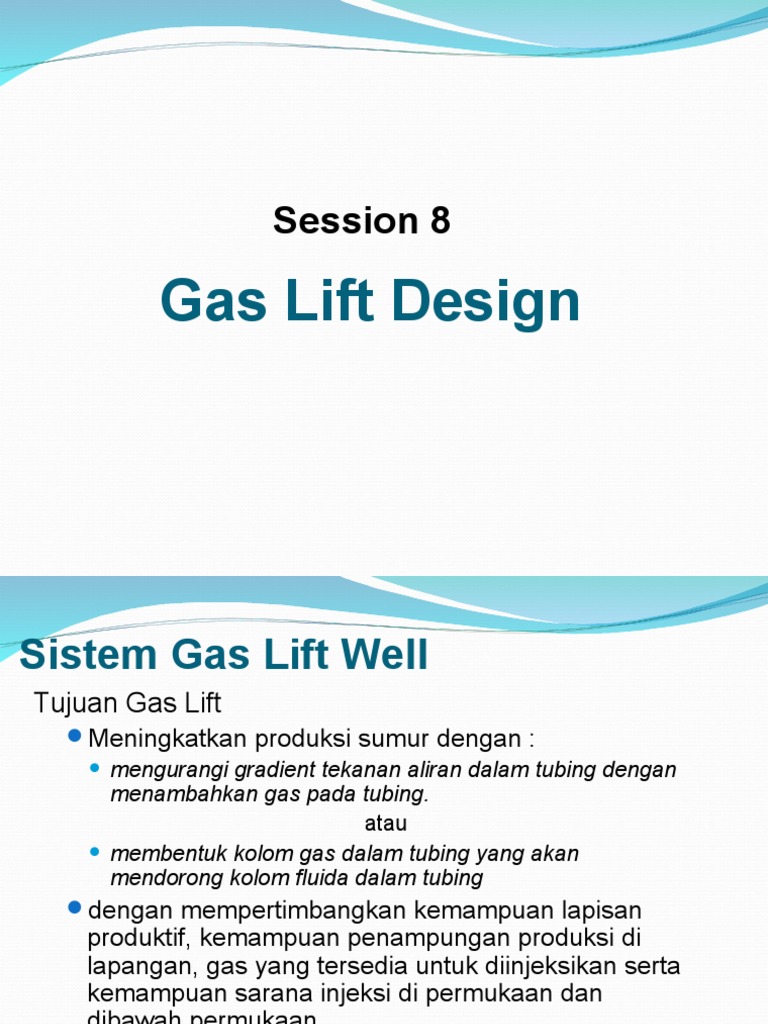 06 Gas Lift Design | PDF
