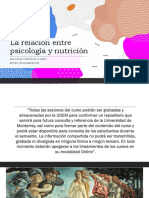 2. Relación Entre Psicologia y Nutricion