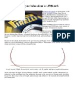 F1 - Pirelli Explains Tyre Behaviour at 350km