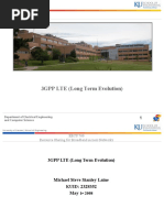 3GPP LTE (Long Term Evolution) : University of Kansas - School of Engineering