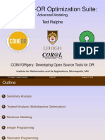 The COIN-OR Optimization Suite:: Ted Ralphs