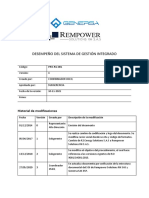 Pro-Rg-001 Desempeño Del Sistema de Gestión Integrado