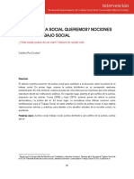 La justicia social más allá de lo distributivo: nociones para el trabajo social