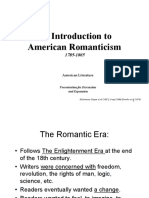An Introduction To American Romanticism
