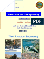 3 Introduction to Hydraulics, Water Resource & Irrigation Engineering