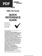 Download 2002 Nortel DMS-100 Family Quick Reference Guide by cjonesctdi SN56343624 doc pdf