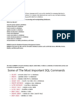 SQL basics